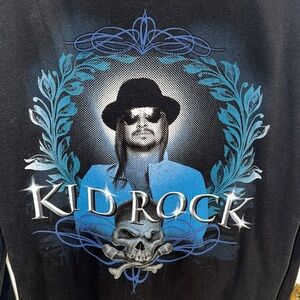 Kid Rock Graphic concert zip up sweatshirt sweater womens medium vintage